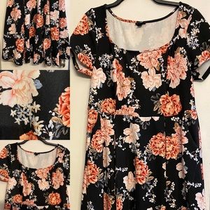 Floral Torrid Dress Size 1